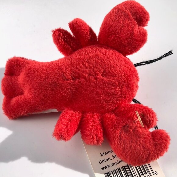 red lobster miniature plush stuffed animal Maine souvenir Maine 742258080006 - Picture 7 of 8